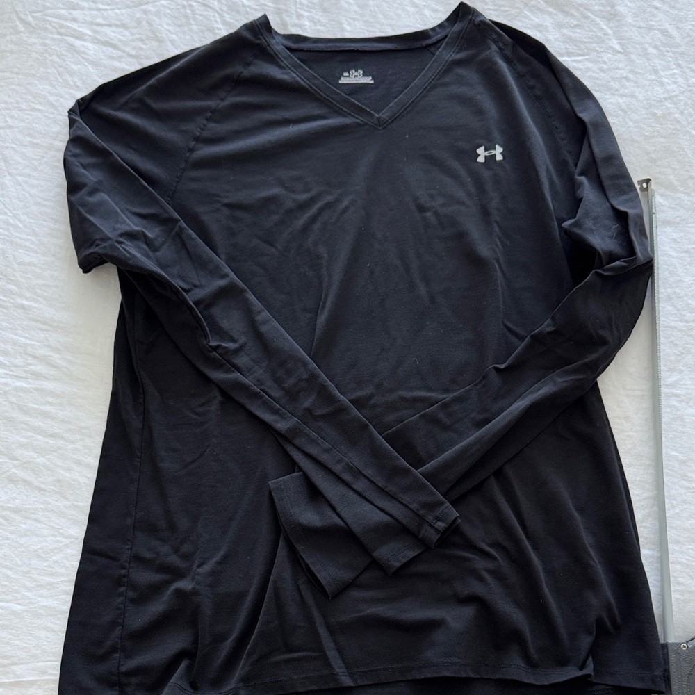 Under Armour Men's Long Sleeve Black Tee